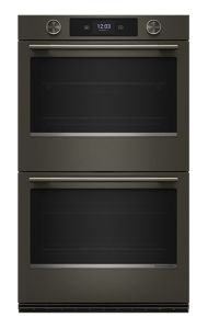 30-inch Smart Electric Double Wall Oven with Assisted Cooking Modes - Black Ore