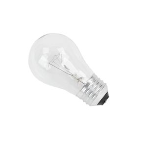 Incandescent Appliance Light Bulb (130V, 40W) - White
