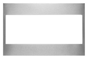 Built-In Low Profile Microwave Standard Trim Kit, Stainless Steel, Size: 32.5" x 21.5" x 5", fits cut-out height 17-1/2"
