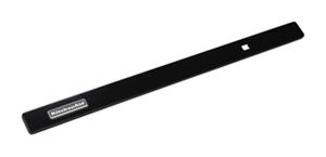 Vent Hood Downdraft Top Trim, Black, Size: 37" L x 3" W, fits KXD4630YSS